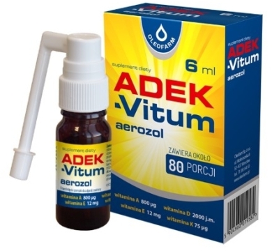 ADEK-Vitum aerozol spray 6 ml