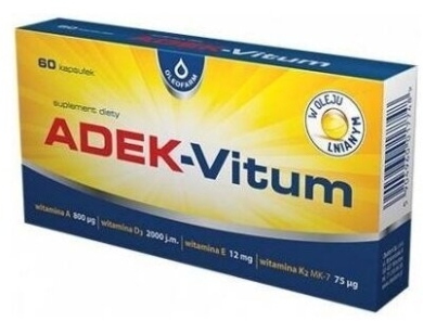 ADEK-Vitum oleofarm 60 kapsułek
