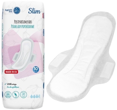 AKUKU Podkład poporodowy Slim A0069 10 sztuk