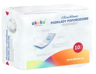 AKUKU Podkłady Poporodowe A0369 10 sztuk