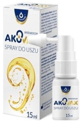 AKUVAX spray do uszu 15 ml
