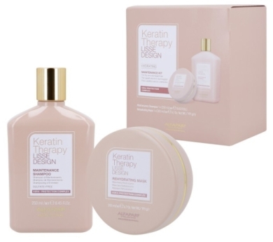 ALFA LISSE Keratin Theraphy Zestaw po keratynowym prostowaniu Szampon 250ml + Maska 200ml