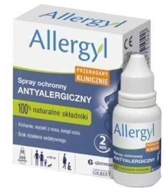 ALLERGYL Spray ochronny antyalergiczny 800 mg 200 dawek