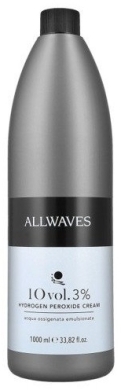 ALLWAVES CREAM HYDROGEN PEROXIDE Emulsja utleniająca 3% ( 10 vol ) 1000ml