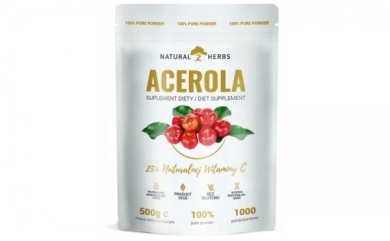 ALTO Natural Herbs Acerola naturalna witamina C w proszku 500 g