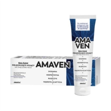 AMAVEN Balsam pielęgnująco - kojący na zmęczone nogi 100g