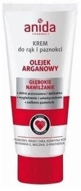 ANIDA Krem do rąk i paznokci OLEJEK ARGANOWY 100 ml