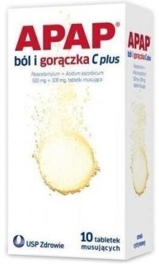 APAP C Plus 10 tabletek musujących