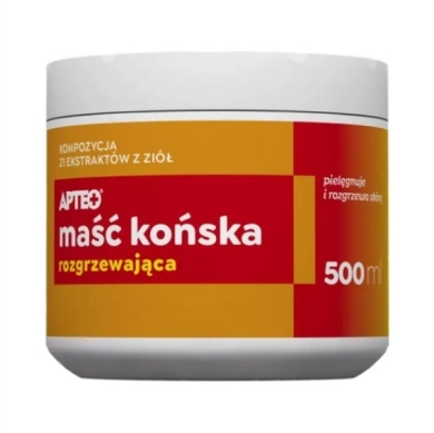 APTEO CARE Maść Końska rozgrzewająca 500 ml