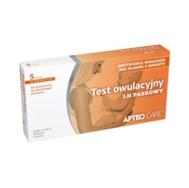 APTEO CARE Test owulacyjny LH paskowy 5 sztuk