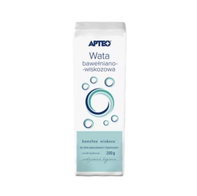APTEO CARE Wata opatrunkowa bawełniano-wiskozowa 200 g