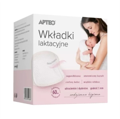 APTEO CARE Wkładki laktacyjne 60 sztuk