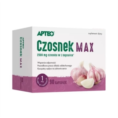 APTEO Czosnek Max 90 kapsułek