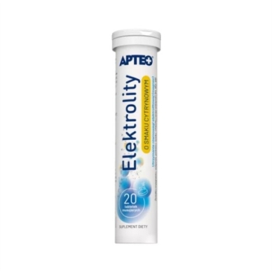 APTEO Elektrolity 20 tabletek musujących