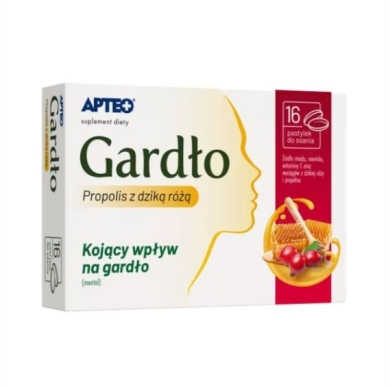 APTEO Gardło propolis 16 pastylek
