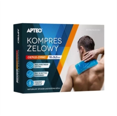 APTEO Kompres żelowy ciepło-zimno 10x26,5cm