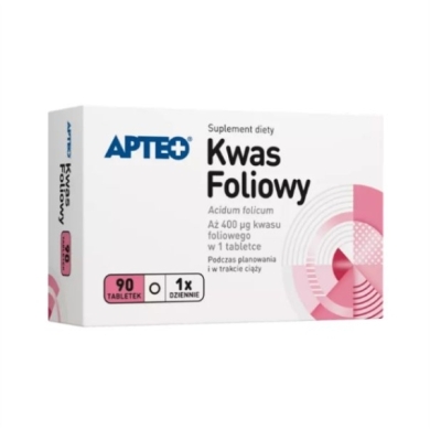 APTEO Kwas foliowy 90 tabletek