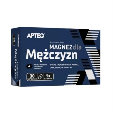 APTEO Magnez dla mężczyzn 30 kapsułek
