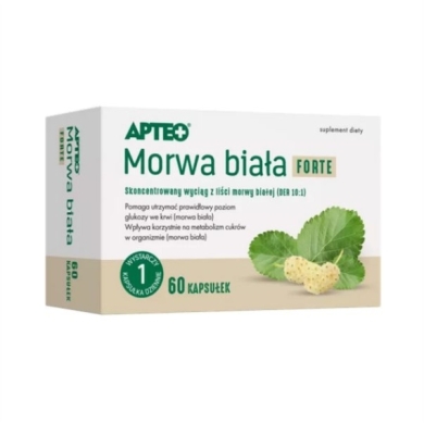 APTEO Morwa biała FORTE 60 kapsułek