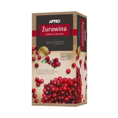 APTEO NATURA Żurawina 20 saszetek