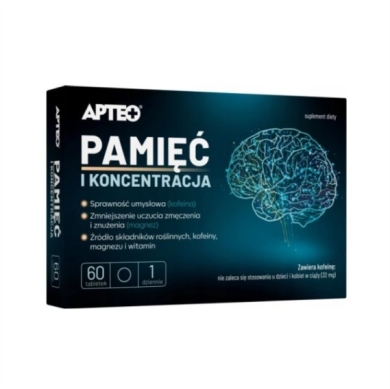 APTEO Pamięć i koncentracja 60 tabletek