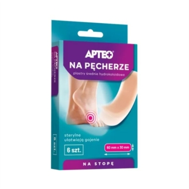 APTEO Plastry na pęcherze średnie 6 sztuk