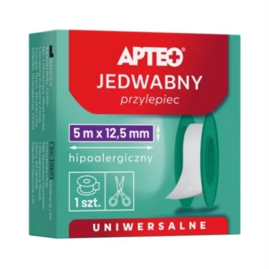 APTEO Przylepiec jedwabny 5m x 12,5mm