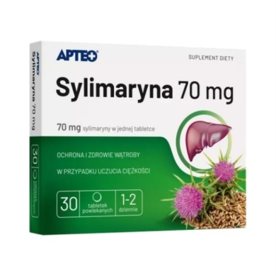 APTEO Sylimaryna 70 mg 30 tabletek