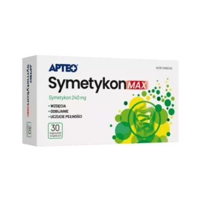 APTEO Symetykon MAX 30 kapsułek