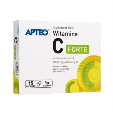 APTEO Witamina C 1000 mg 15 kapsułek