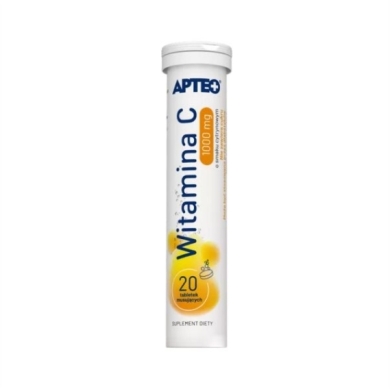 APTEO Witamina C 1000 mg 20 tabletek musujących
