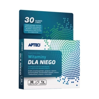 APTEO Witaminy dla Niego 30 tabletek