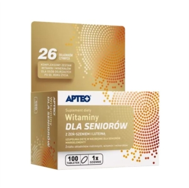 APTEO Witaminy dla seniorów 100 tabletek