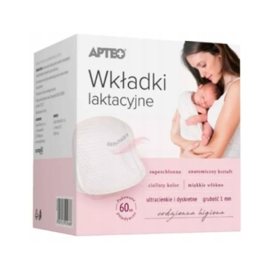 APTEO Wkładki laktacyjne 60 sztuk