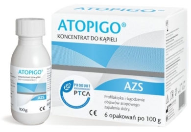 ATOPIGO koncentrat do kąpieli set 6 x 100g