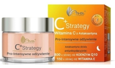 AVA C+ Strategy Pro-intensywne odżywienie krem na noc 50 ml