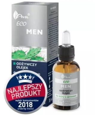 AVA ECO MEN Odżywczy olejek do skóry z zarostem 30 ml