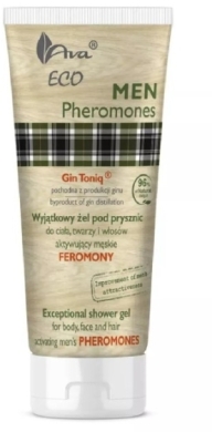 AVA ECO MEN Pheromones Wyjątkowy Żel pod prysznic 200 ml