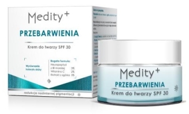 AVA MEDITY+ PRZEBARWIENIA Krem do twarzy SPF 30+ 50 ml