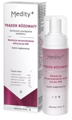 AVA MEDITY+ TRĄDZIK RÓŻOWATY Krem naprawczy 50 ml