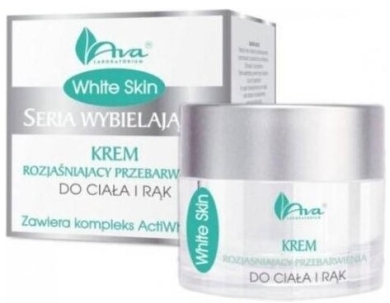 AVA White Skin Krem rozjaśniający przebarwienia do rąk i ciała 50 ml