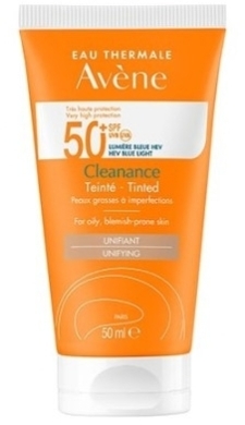AVENE Bardzo wysoka ochrona Cleanance koloryzujący SPF 50 + 50 ml