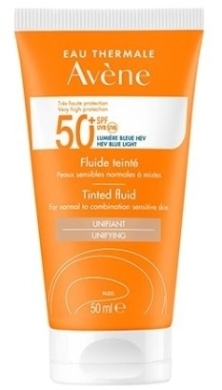 AVENE Bardzo wysoka ochrona Fluid  koloryzujący 50+ SPF 50 ml