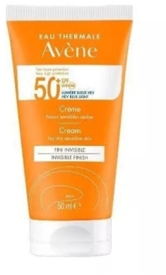 AVENE Bardzo wysoka ochrona Krem SPF 50+ 50 ml