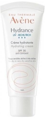 AVENE HYDRANCE UV Bogaty krem nawilżający SPF30 40 ml