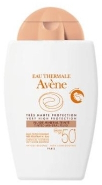 AVENE Koloryzujący Fluid Mineralny SPF50+ 40 ml