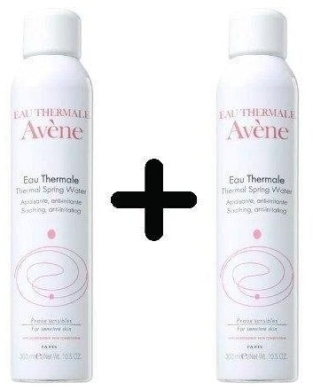 AVENE Wode termalna 300 ml + 300 ml