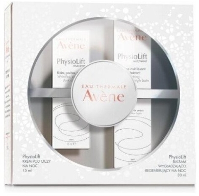 AVENE Zestaw Phisiolift Balsam na noc+oko
