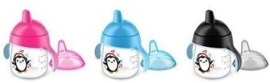 AVENT SCF753/00 Pingwinek kubek bez rozlewania 12m+ 260 ml