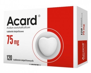 Acard  0,075 g x 120 tabl.